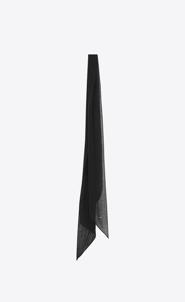 Neck tie in wool challis